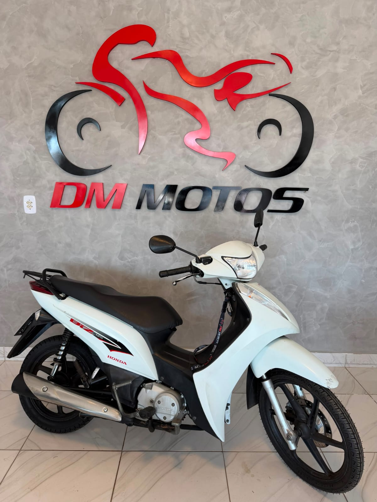 Honda Biz 125 2015 Branca